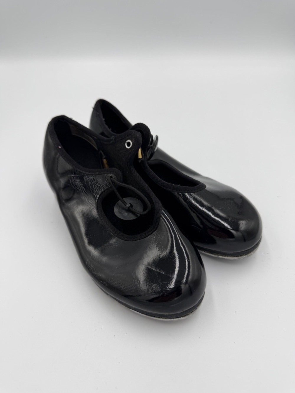 Bloch Toddler Girls 10.5 Black Patent Mary Jane Tap Dance Shoes